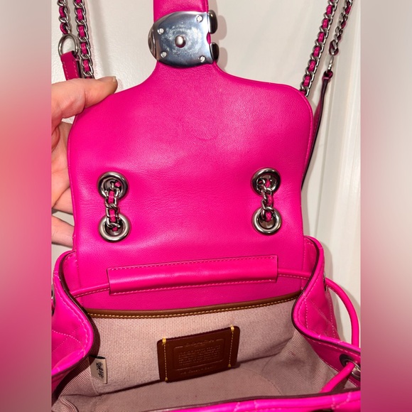 RARE Dragon Fruit Coach Pillow Madison Backpack - FULL SET - Picture 14 of 15